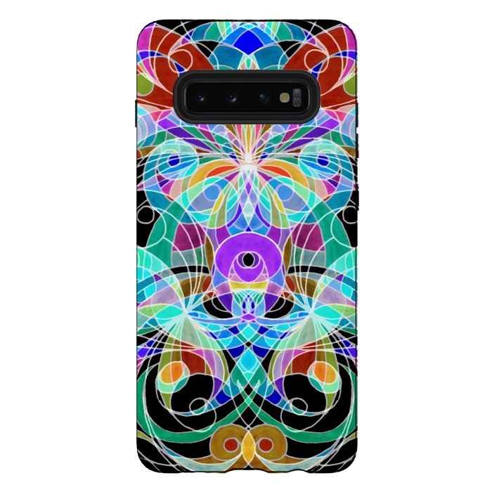 Galaxy S10 plus StrongFit Ethnic Style G11 by Medusa GraphicArt