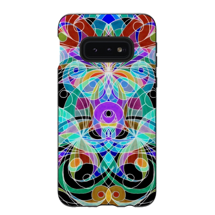 Galaxy S10e StrongFit Ethnic Style G11 by Medusa GraphicArt