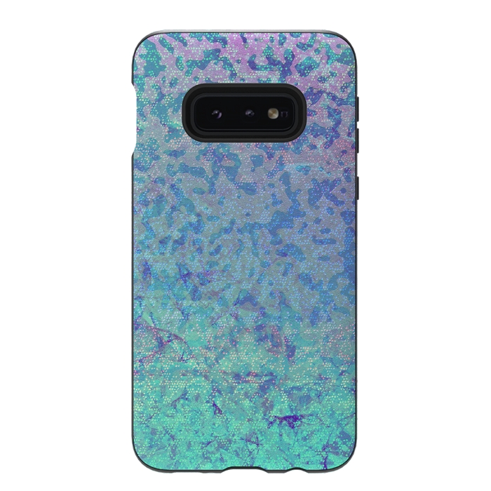 Galaxy S10e StrongFit Glitter Star Dust G282 by Medusa GraphicArt