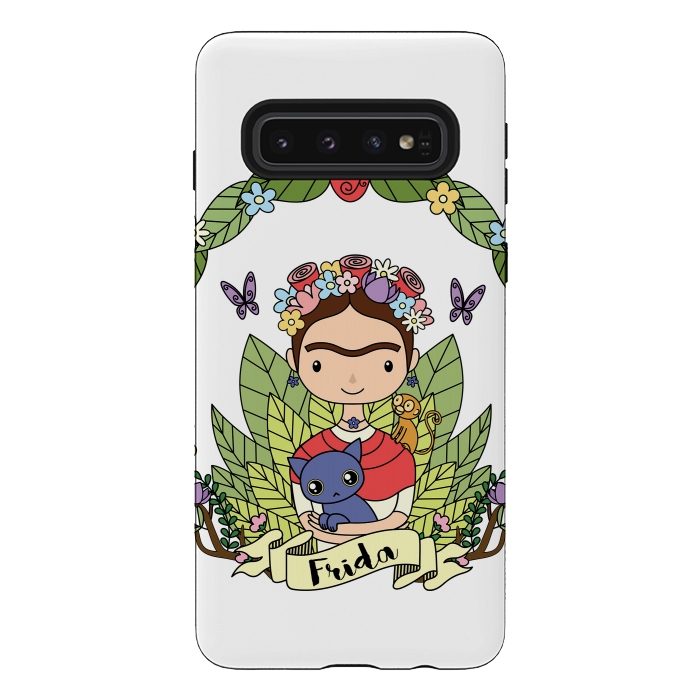 Galaxy S10 StrongFit Frida by Laura Nagel