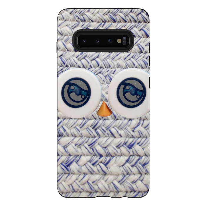 Galaxy S10 plus StrongFit CUTE OWL by Michael Cheung