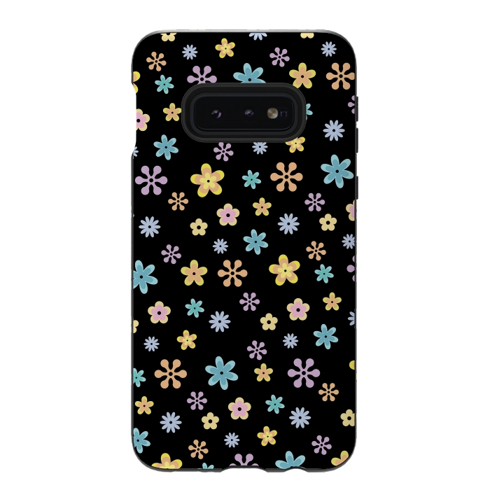 Galaxy S10e StrongFit Flowers by Laura Nagel