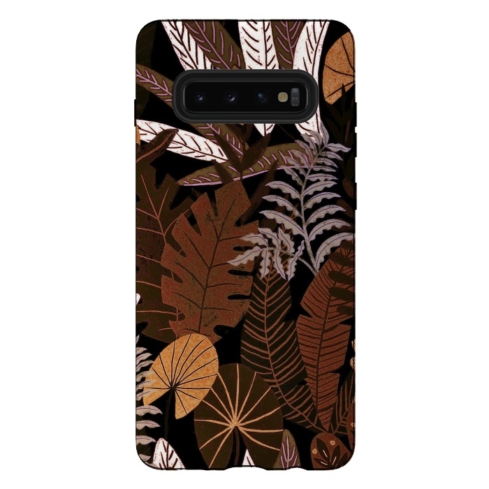 Galaxy S10 plus StrongFit Eve's tropical Jungle at Night  by  Utart