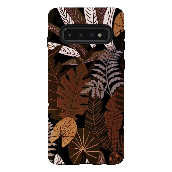 Galaxy S10 StrongFit Eve's tropical Jungle at Night  by  Utart