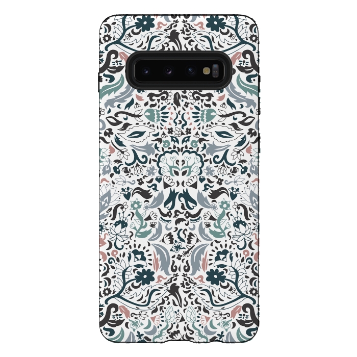 Galaxy S10 plus StrongFit Persian Dreams by Pom Graphic Design