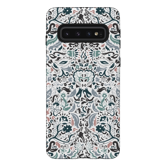 Galaxy S10 StrongFit Persian Dreams by Pom Graphic Design