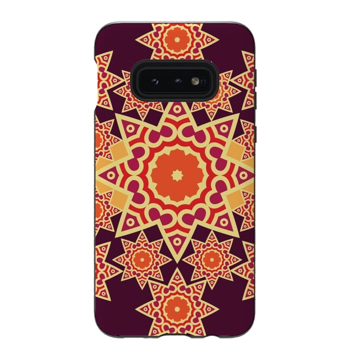 Galaxy S10e StrongFit Star in Earth Colors by Rossy Villarreal