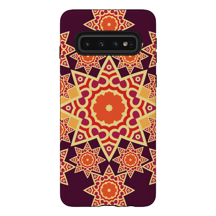 Galaxy S10 StrongFit Star in Earth Colors by Rossy Villarreal