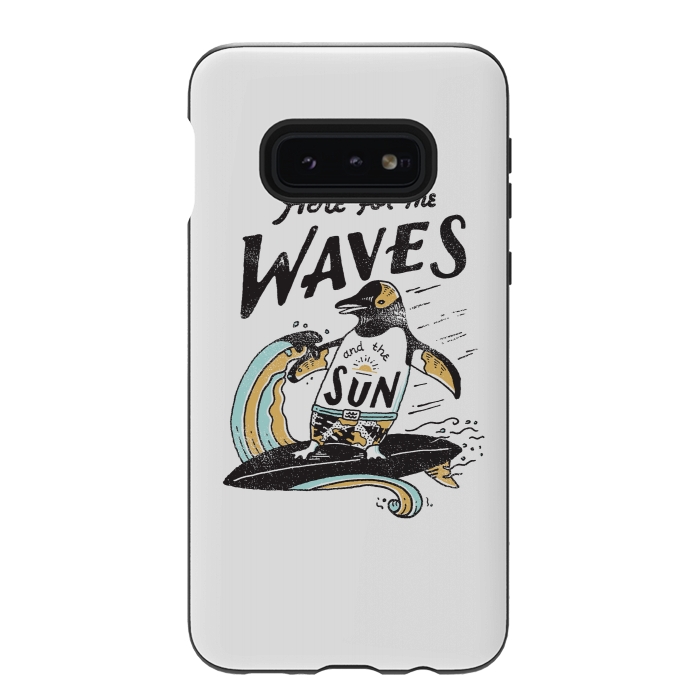 Galaxy S10e StrongFit The Waves by Tatak Waskitho