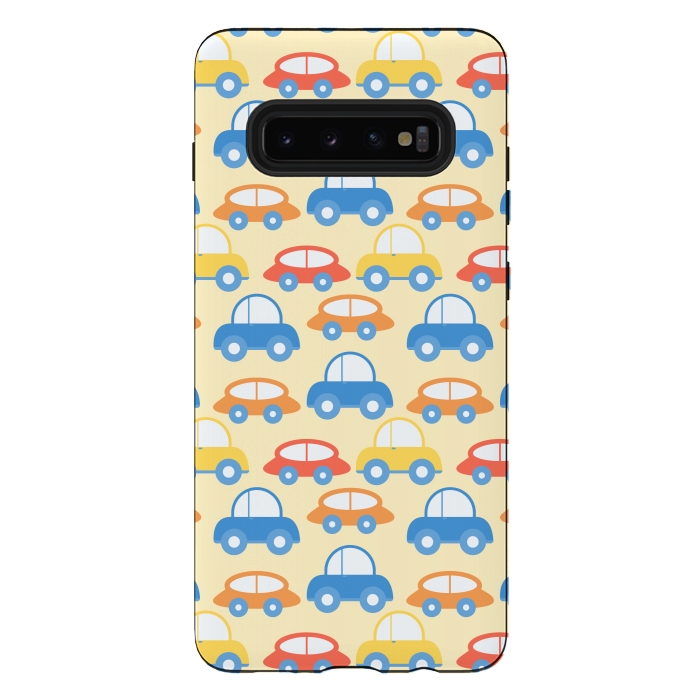 Galaxy S10 plus StrongFit kids toy cars by TMSarts