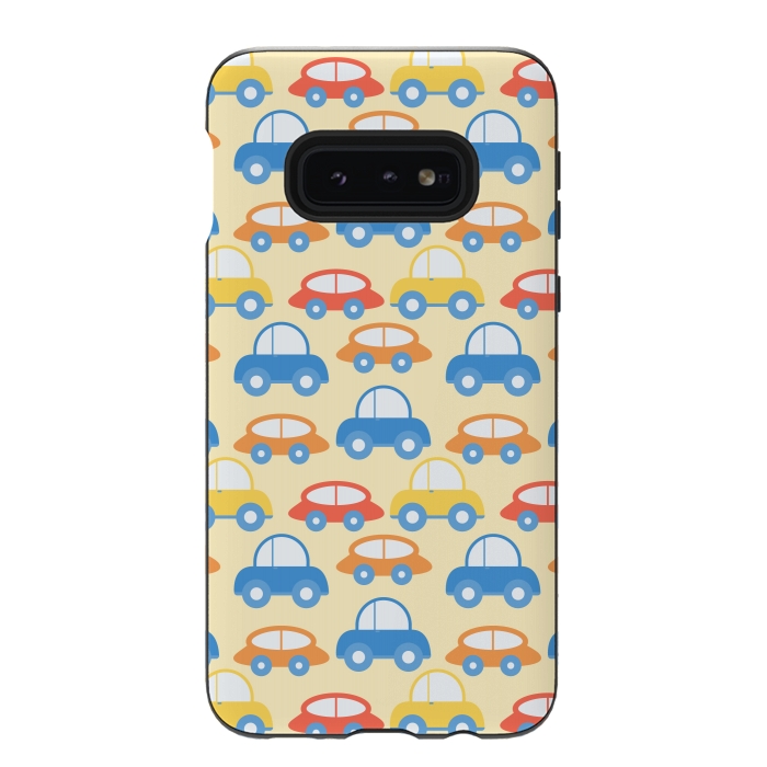 Galaxy S10e StrongFit kids toy cars by TMSarts