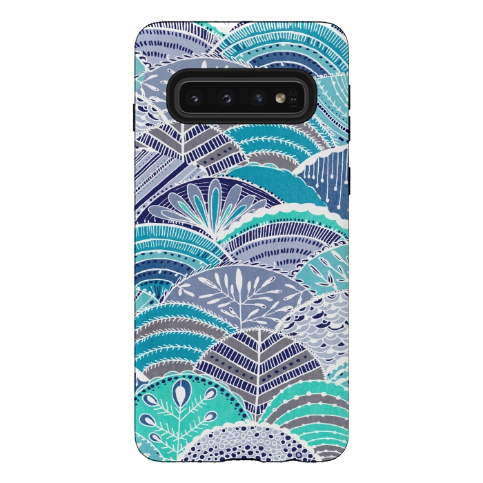 Galaxy S10 StrongFit Highland  by Rose Halsey