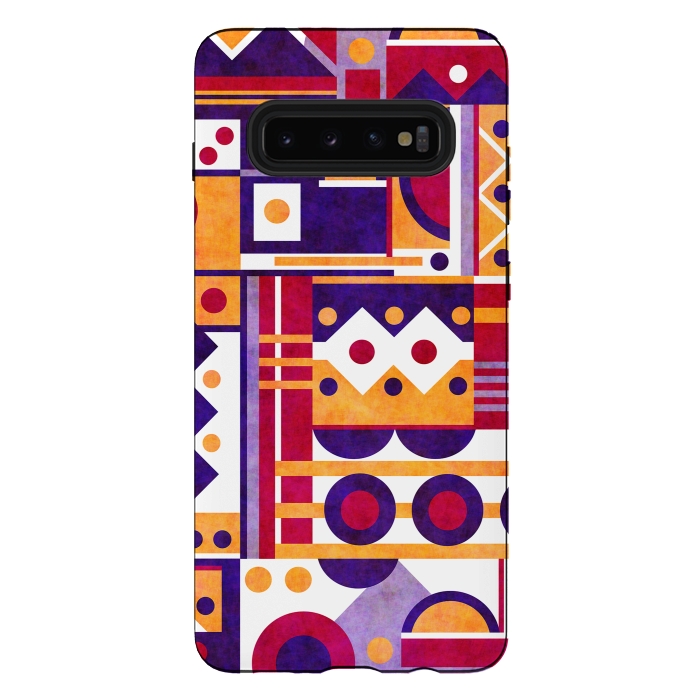 Galaxy S10 plus StrongFit Groove by Shelly Bremmer