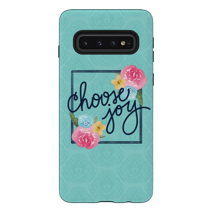 Galaxy S10 StrongFit Choose Joy by Noonday Design