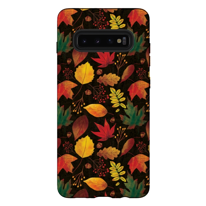 Galaxy S10 plus StrongFit Autumn Splendor by Noonday Design