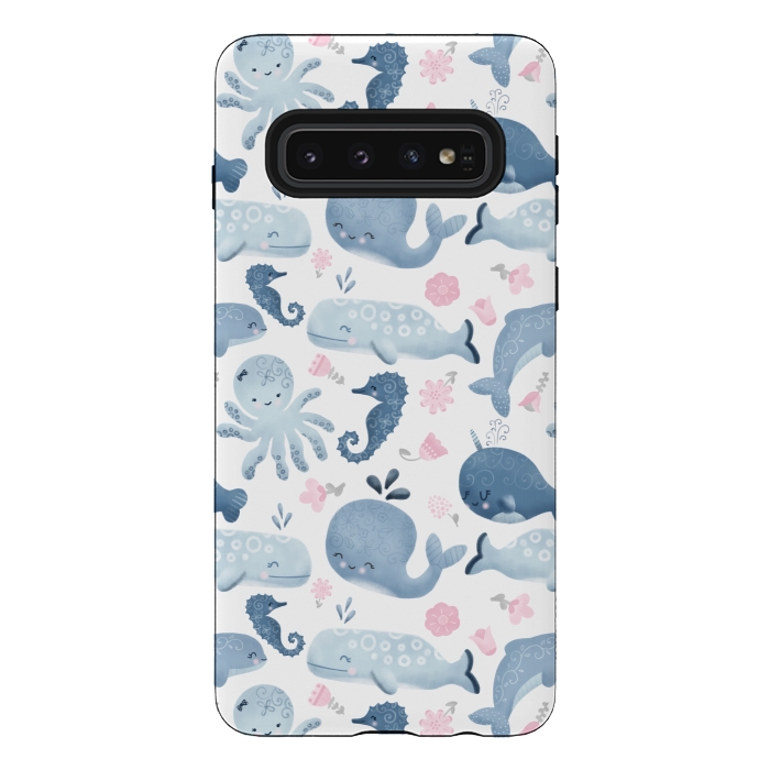 Galaxy S10 StrongFit Ocean Friends by Noonday Design