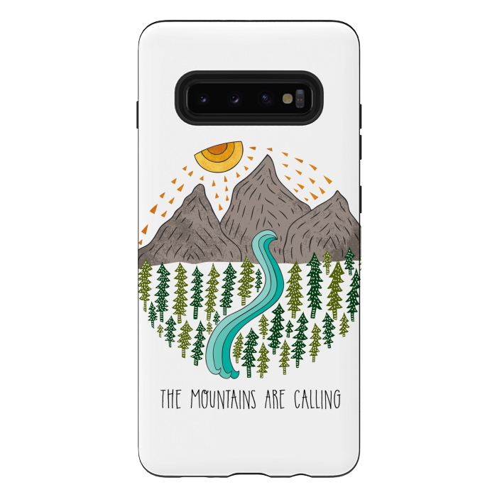 Galaxy S10 plus StrongFit Custom by Pom Graphic Design