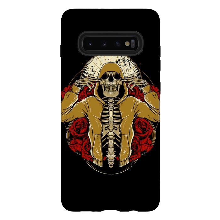 Galaxy S10 plus StrongFit Hip Hop and Roses by Afif Quilimo