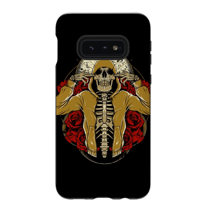 Galaxy S10e StrongFit Hip Hop and Roses by Afif Quilimo