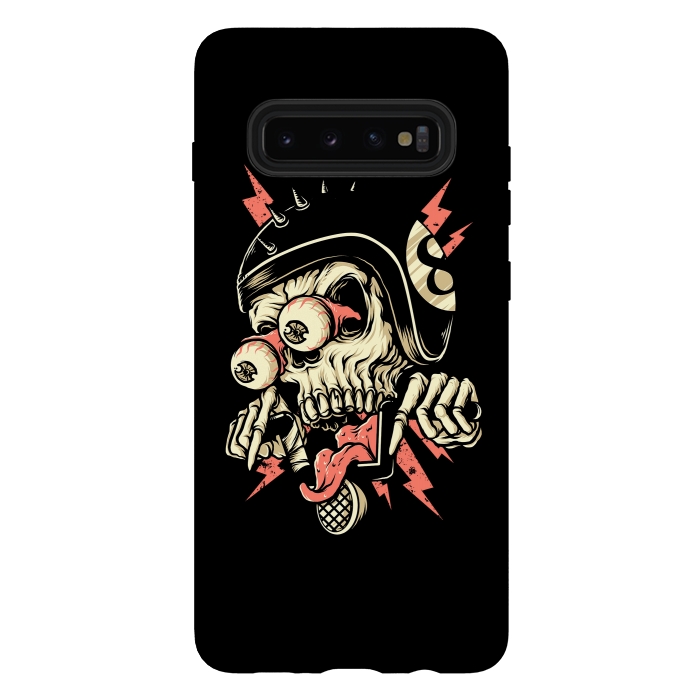 Galaxy S10 plus StrongFit Freaky Biker by Afif Quilimo