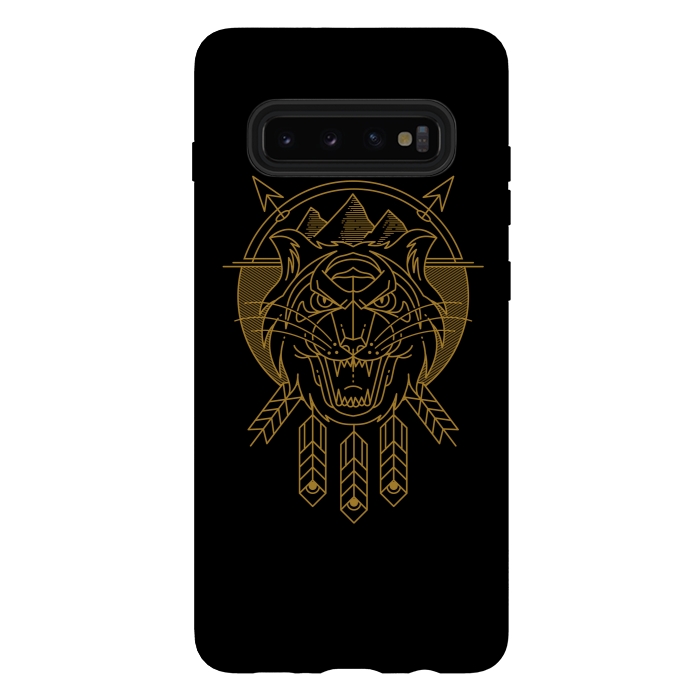 Galaxy S10 plus StrongFit Tiger Killer by Afif Quilimo