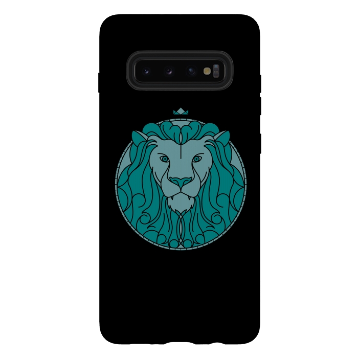 Ornate Lion Samsung S10 Case