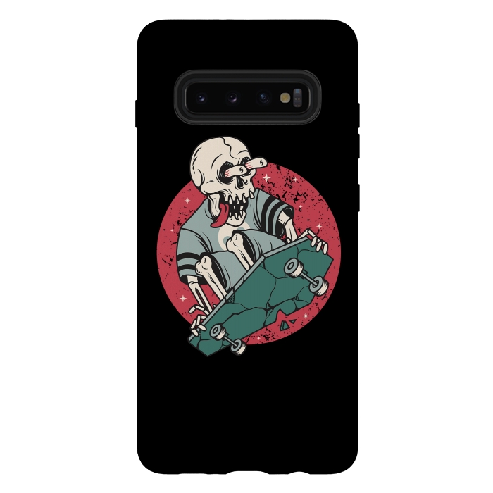 Galaxy S10 plus StrongFit Skullboarding by Afif Quilimo