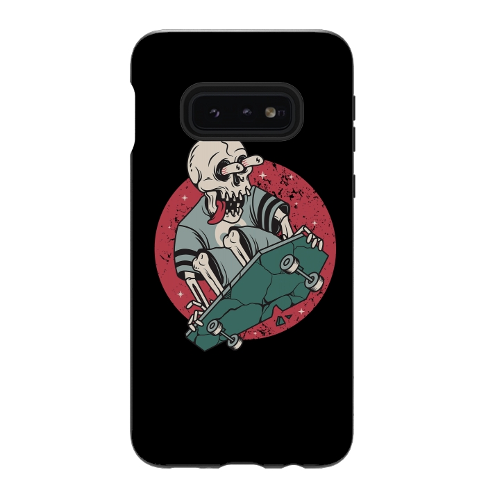 Galaxy S10e StrongFit Skullboarding by Afif Quilimo