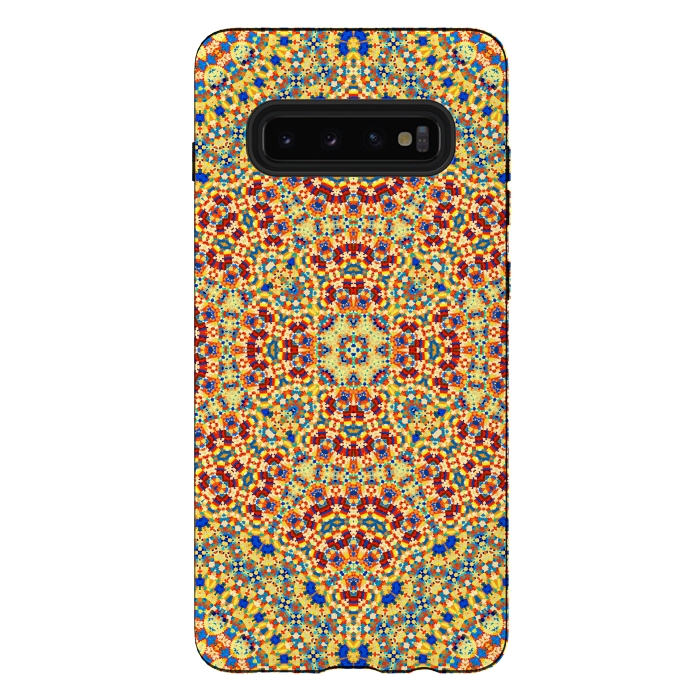 Galaxy S10 plus StrongFit Abstract Mandala XI by Art Design Works