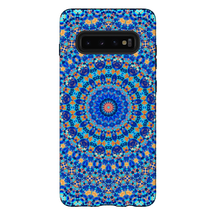 Galaxy S10 plus StrongFit Abstract Mandala III by Art Design Works