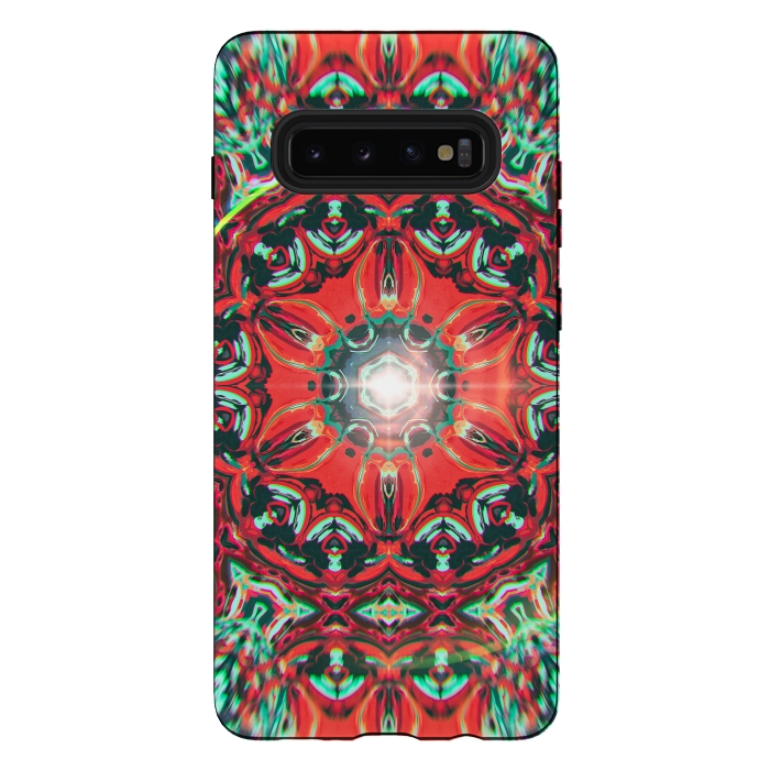 Galaxy S10 plus StrongFit Abstract Mandala I by Art Design Works
