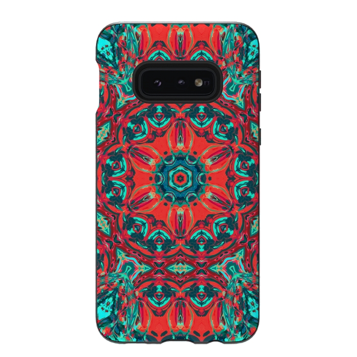 Galaxy S10e StrongFit Abstract Mandala II by Art Design Works