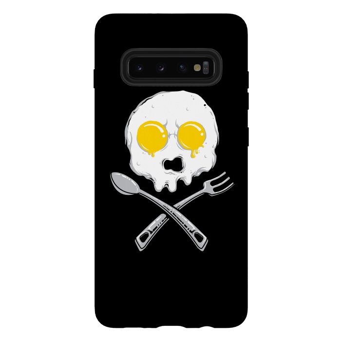Galaxy S10 plus StrongFit Eggskull by Afif Quilimo
