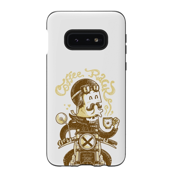 Galaxy S10e StrongFit Coffee Racer by Afif Quilimo