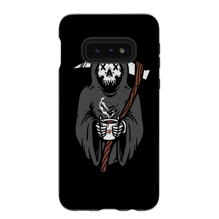 Galaxy S10e StrongFit Coffee Reaper by Afif Quilimo