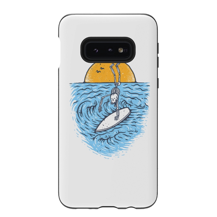 Galaxy S10e StrongFit Death Surfer by Afif Quilimo