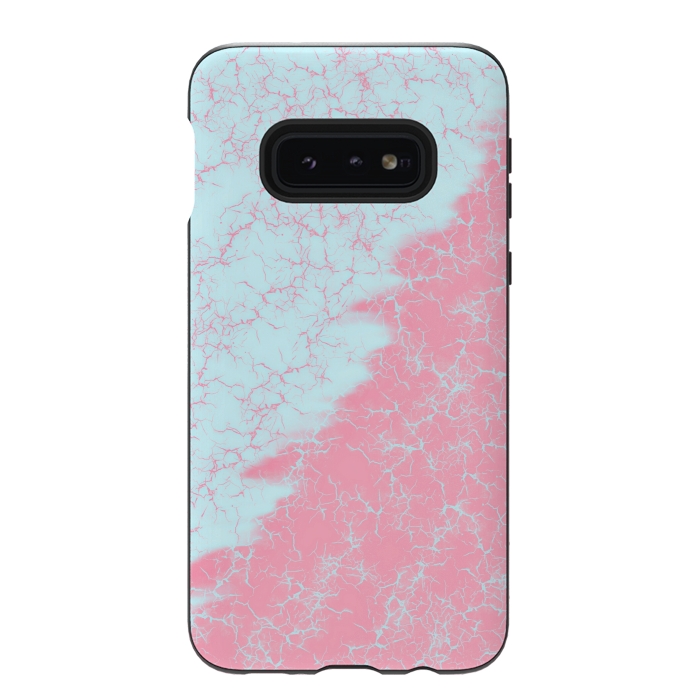 Galaxy S10e StrongFit Light blue and pink by Jms
