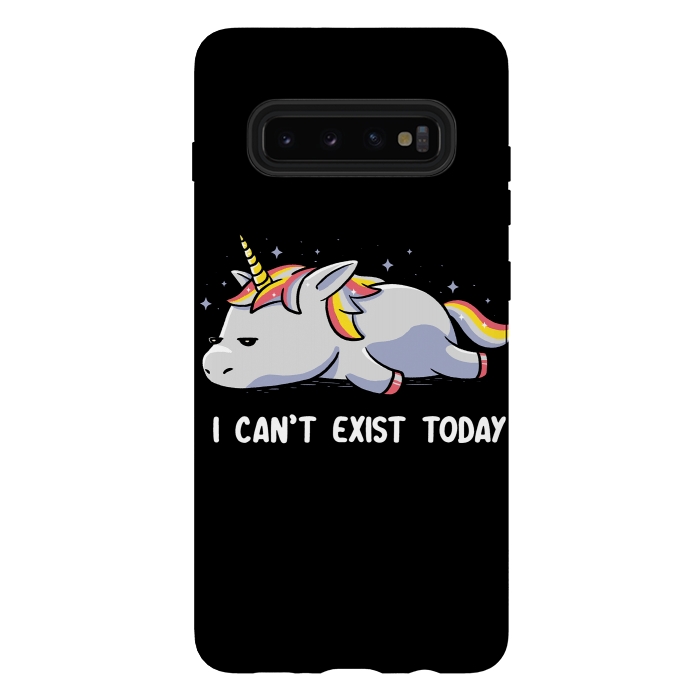 Galaxy S10 plus StrongFit I Can't Exist Today by eduely