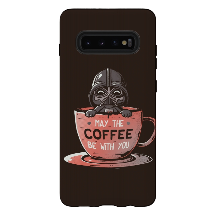 Galaxy S10 plus StrongFit May the Coffee Be With You by eduely