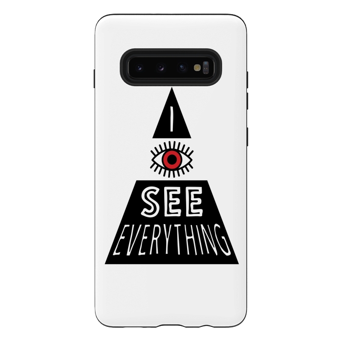 Galaxy S10 plus StrongFit I see everything by Laura Nagel