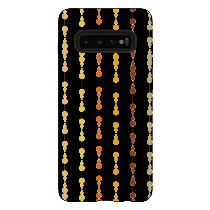 Galaxy S10 plus StrongFit Multi-faceted decorative lines 2 by Bledi