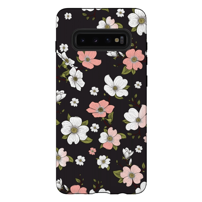 Galaxy S10 plus StrongFit Lovable Flowers 2 by Bledi