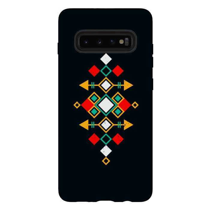 Galaxy S10 plus StrongFit mexican aztec by TMSarts