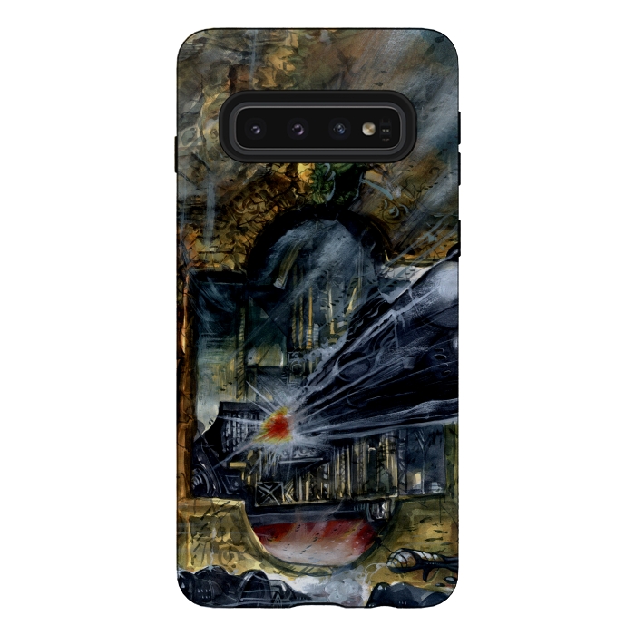 Galaxy S10 StrongFit Verne's World II by Max LeTamis