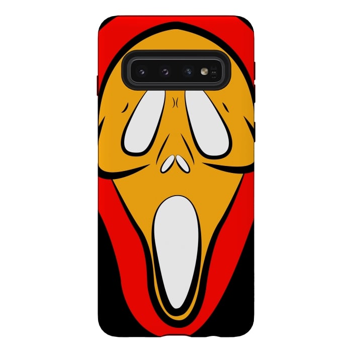 Galaxy S10 StrongFit Ghostface by TMSarts