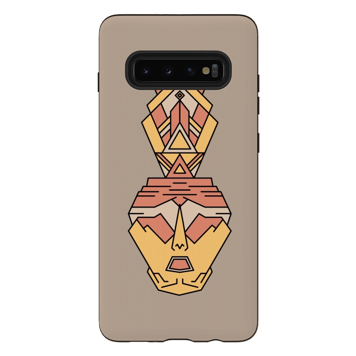 Galaxy S10 plus StrongFit human aztec by TMSarts