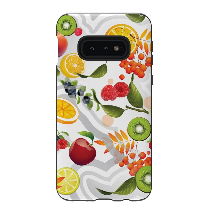 Galaxy S10e StrongFit Mixed Fruit by Bledi