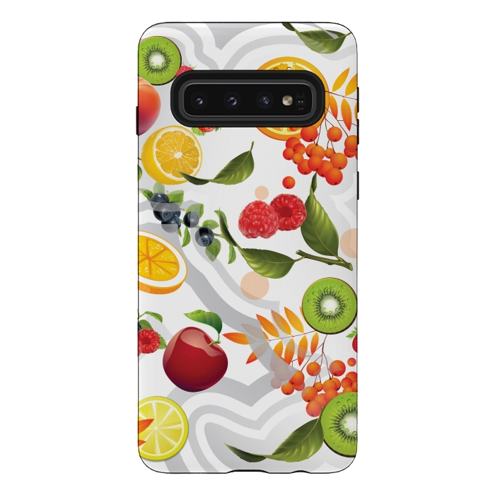 Galaxy S10 StrongFit Mixed Fruit by Bledi