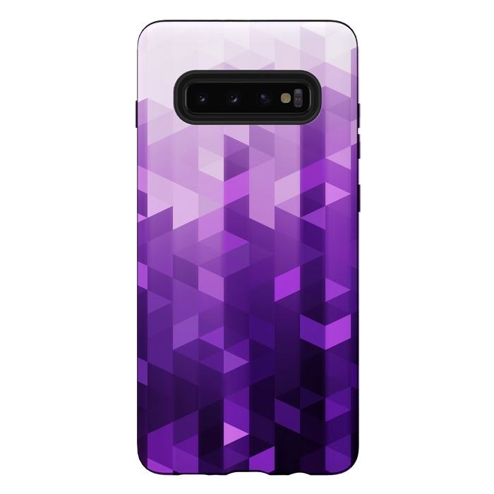 Galaxy S10 plus StrongFit Ultra Violet Pattern II by Art Design Works