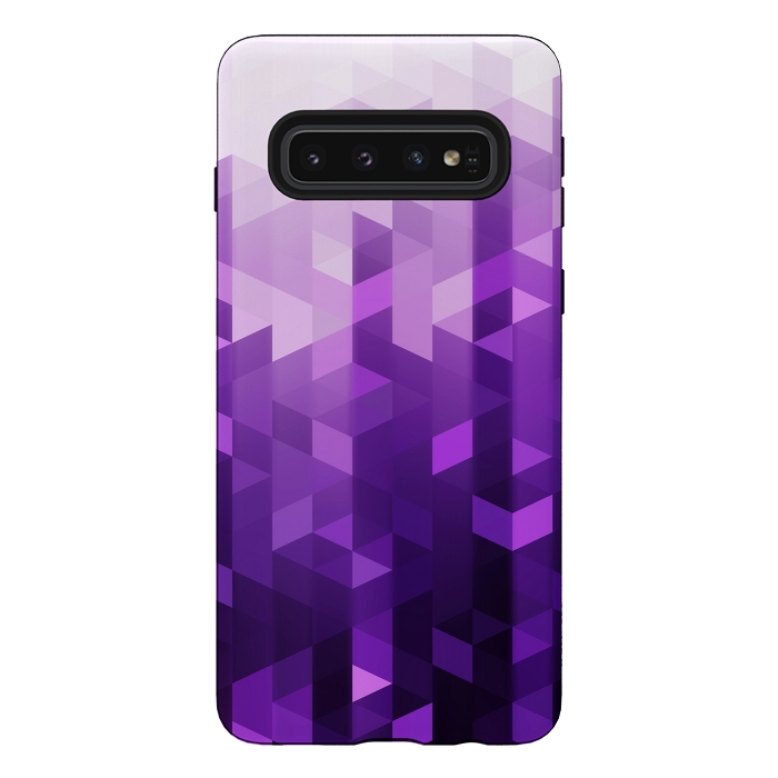 Galaxy S10 StrongFit Ultra Violet Pattern II by Art Design Works
